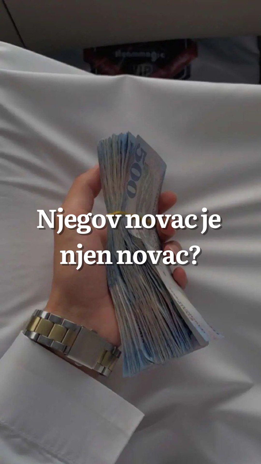 Njegov novac je njen novac?