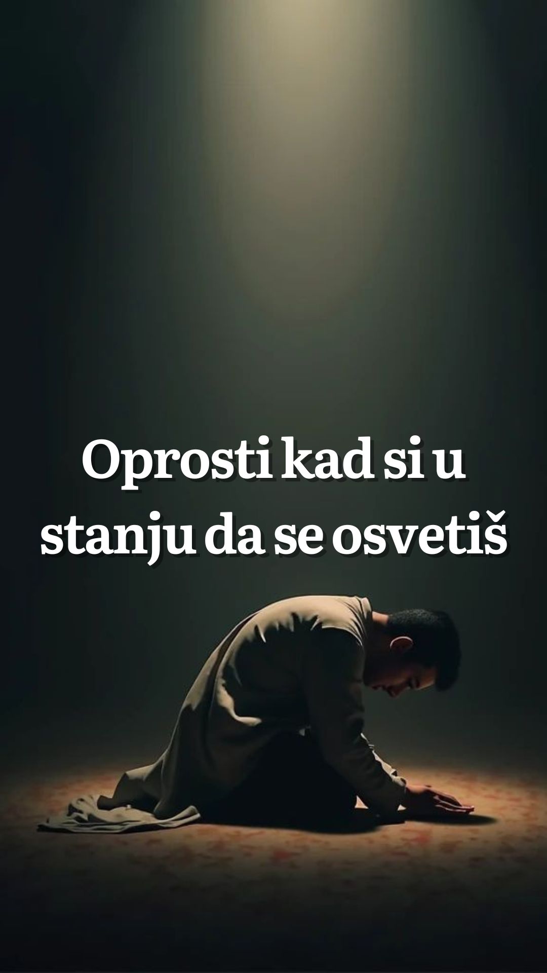 Oprosti kad si u stanju da se osvetiš.