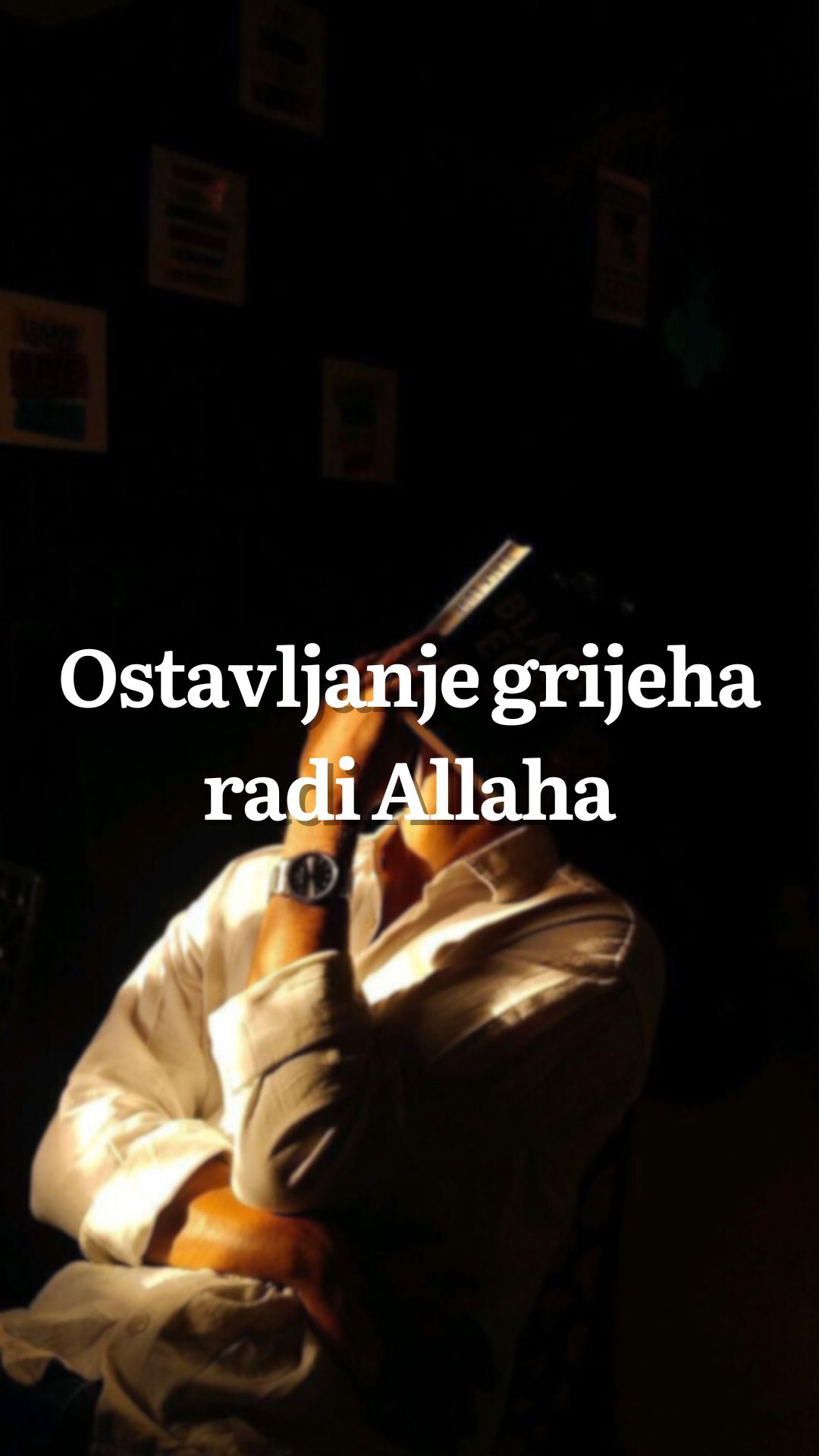 Čovjek koji ostavi grijeh radi Allaha ima nagradu za to. Dr. Safet Kuduzović